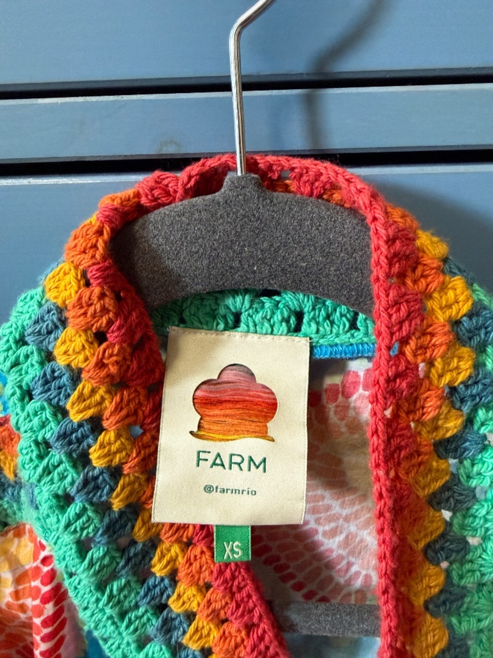 FARM Rio Dewdrop Spectrum Shirt XS - Picture 2 of 4